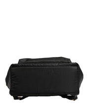 Dolce & Gabbana Black Nylon Backpack