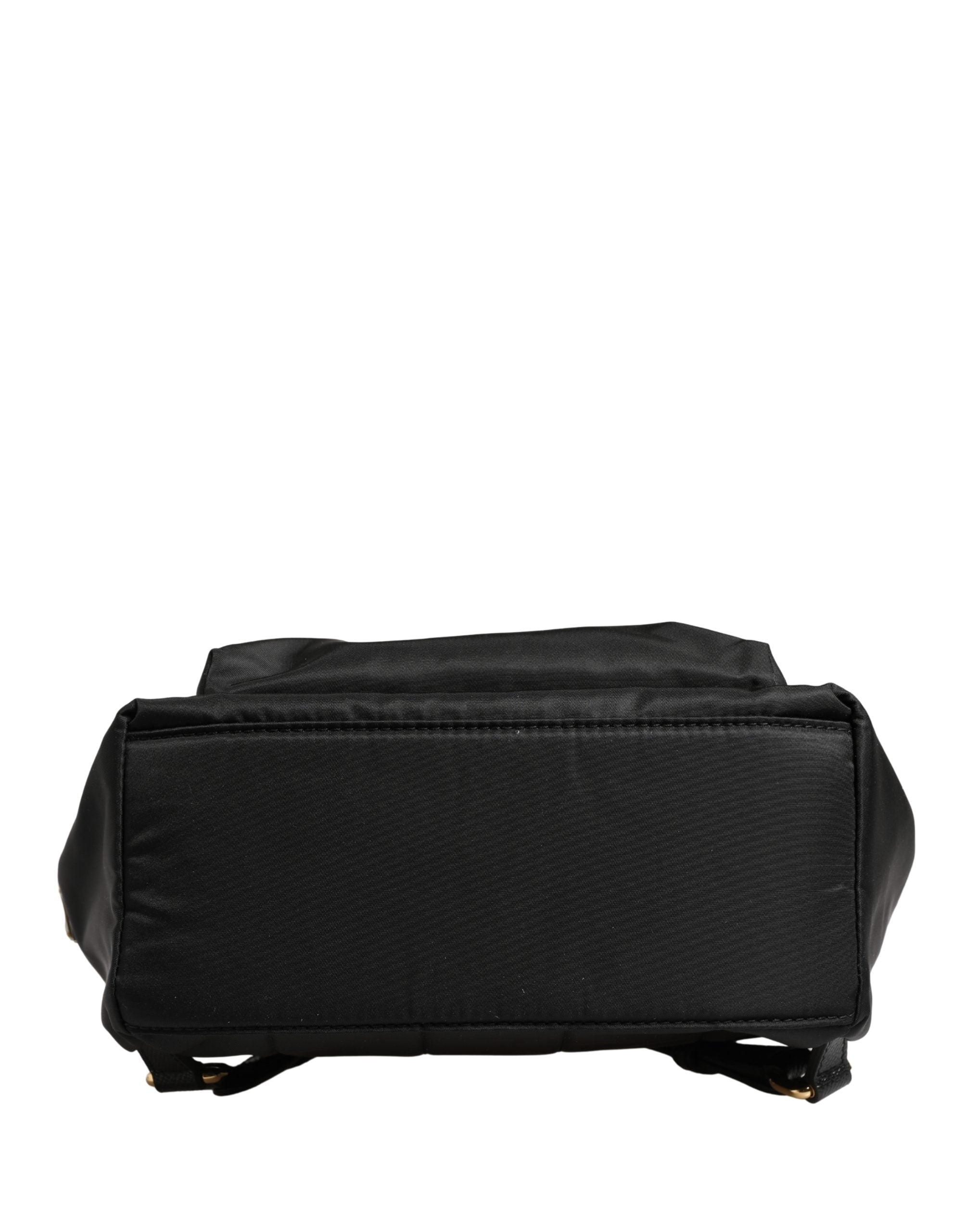 Dolce & Gabbana Black Nylon Backpack