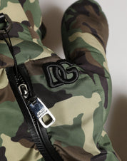 Dolce & Gabbana Multicolor Polyester and Calf Waist Bag