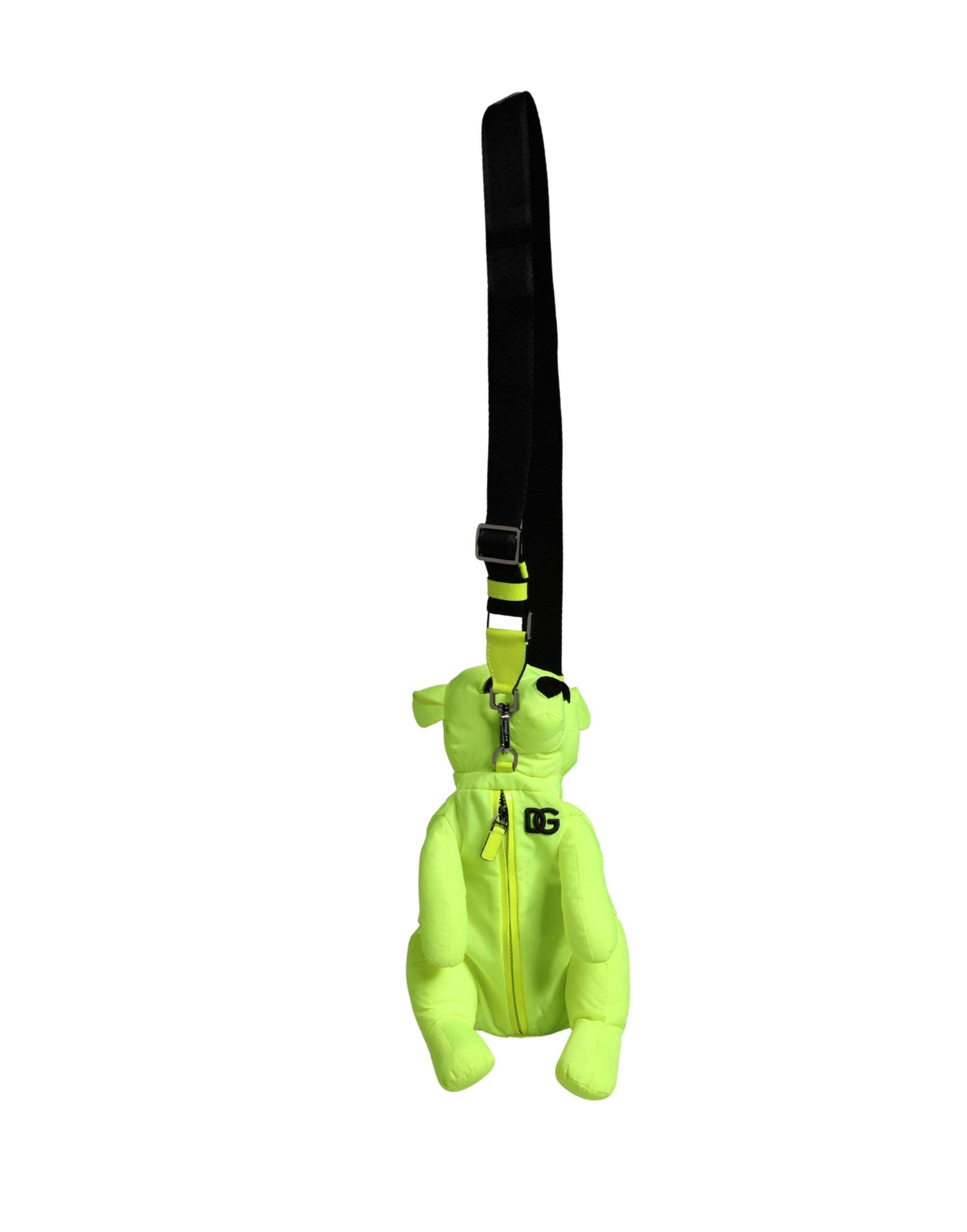 Dolce & Gabbana Green Polyester Waist Bag