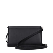 Jimmy Choo Black Leather Clutch Bag