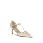 Valentino Garavani Black Calf Leather High-Heel Pumps