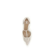 Valentino Garavani Black Calf Leather High-Heel Pumps