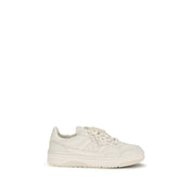 Axel Arigato Gray Calf Leather Low Top Sneakers
