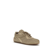 Axel Arigato Brown Calf Leather Low Top Sneakers
