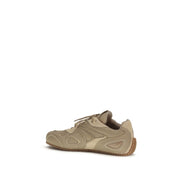 Axel Arigato Brown Calf Leather Low Top Sneakers