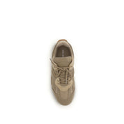 Axel Arigato Brown Calf Leather Low Top Sneakers