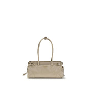 Prada Beige Calf Leather Shoulder Bag