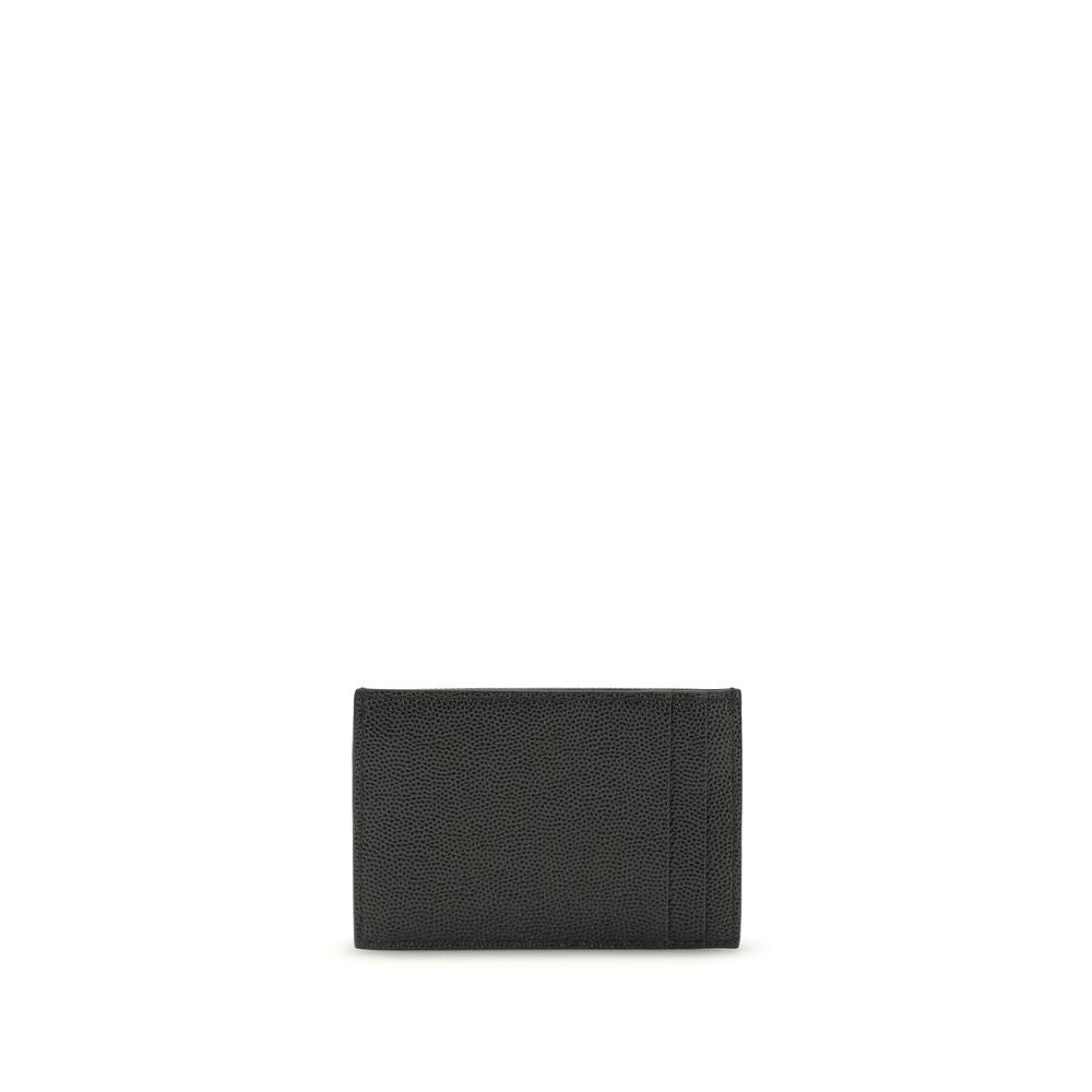 Saint Laurent Black Calf Leather Wallet
