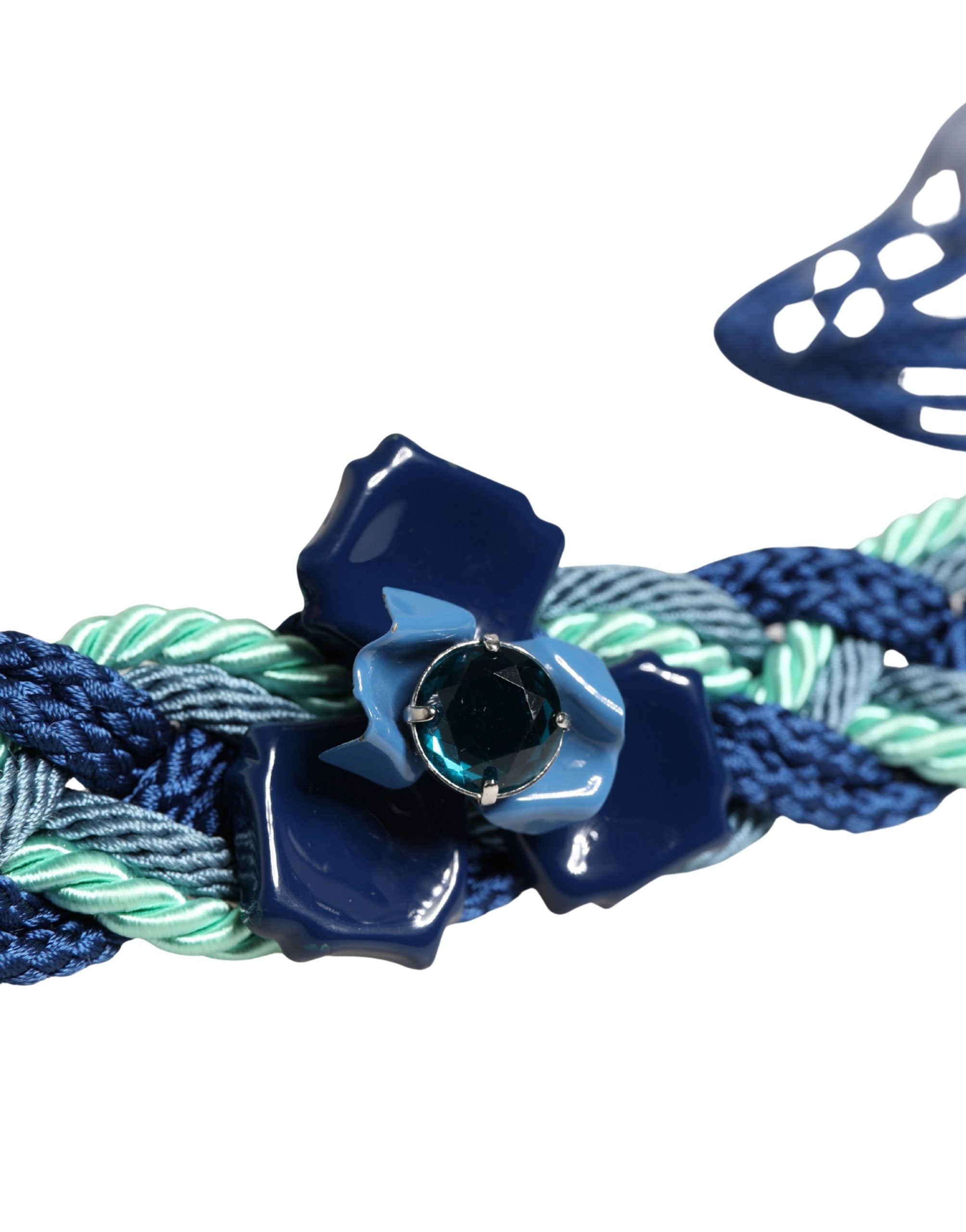 Cavalli Class Multicolor Rope Waist Belt