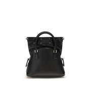 Maison Margiela Black Goatskin 5AC Micro Handbag