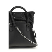 Maison Margiela Black Goatskin 5AC Micro Handbag