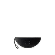 Maison Margiela Black Calf Leather Clutch Bag
