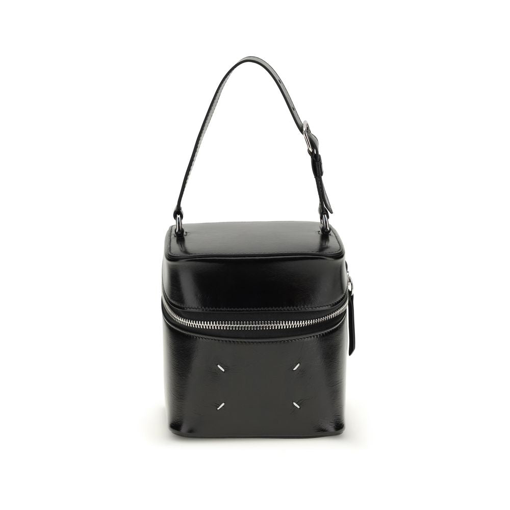 Maison Margiela Black Calf Leather Bucket Bag