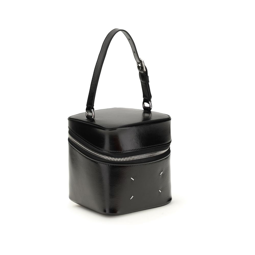 Maison Margiela Black Calf Leather Bucket Bag