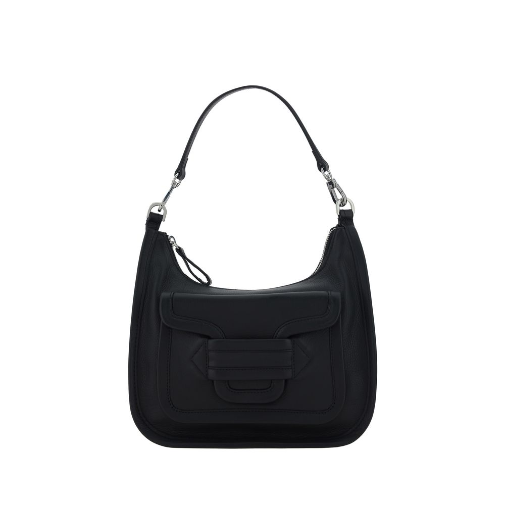 Pierre Hardy Black Calf Leather Alpha Day Miss Shoulder Bag