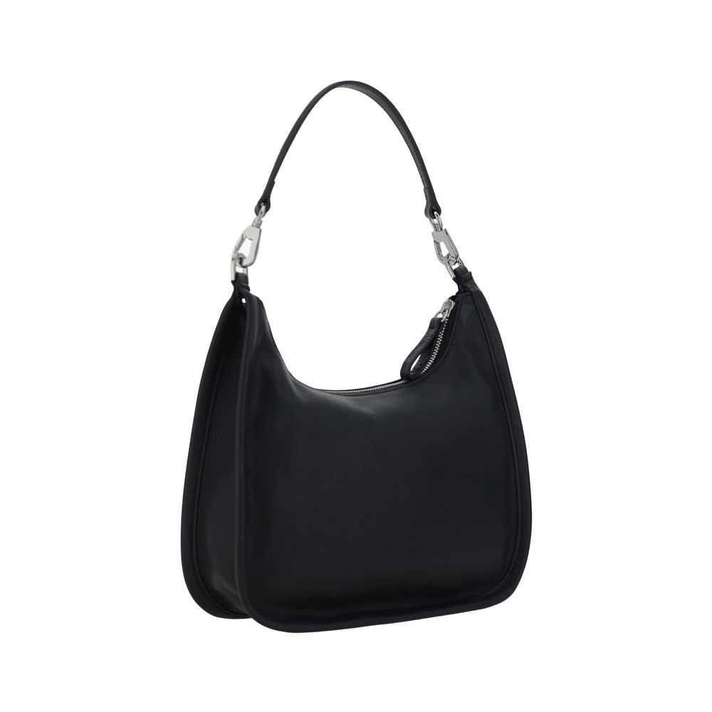 Pierre Hardy Black Calf Leather Alpha Day Miss Shoulder Bag