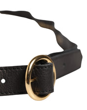 Cavalli Class Multicolor Genuine Leather Cintura Belt