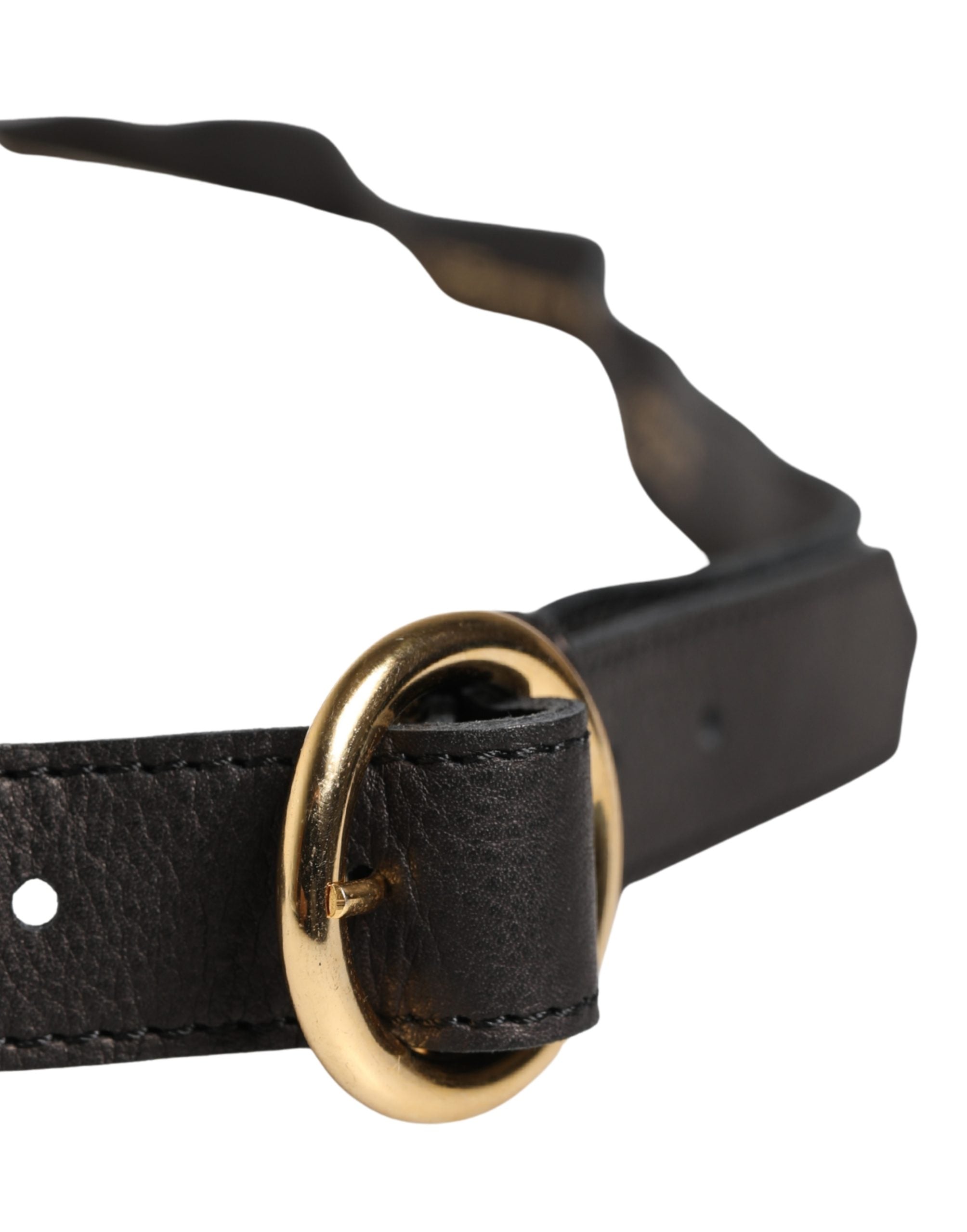 Cavalli Class Multicolor Genuine Leather Cintura Belt
