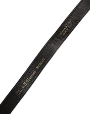 Cavalli Class Multicolor Genuine Leather Cintura Belt