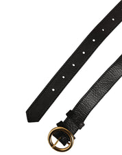 Cavalli Class Multicolor Genuine Leather Cintura Belt