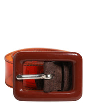 Miu Miu Orange PVC Waist Belt