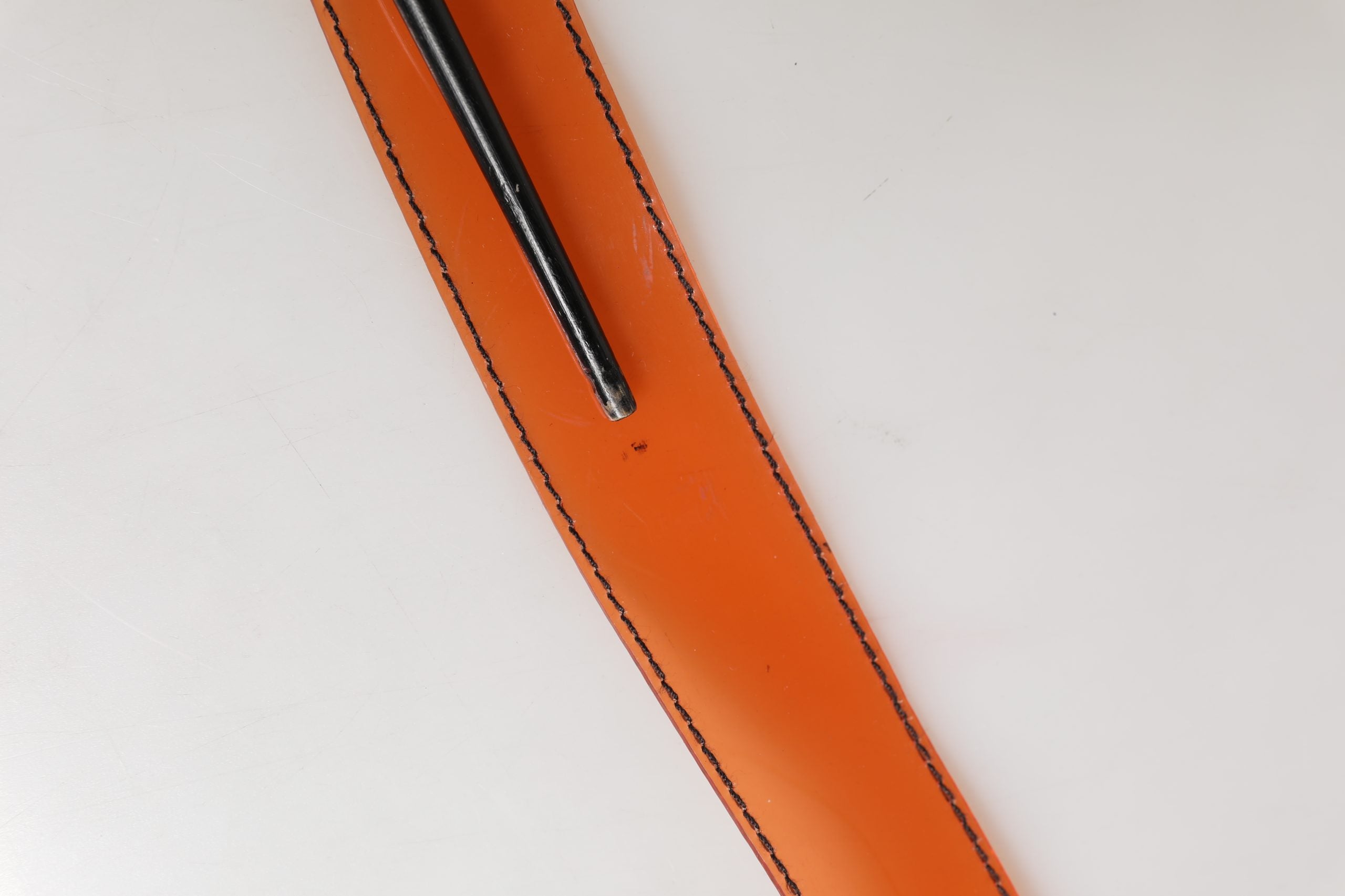 Miu Miu Orange PVC Waist Belt