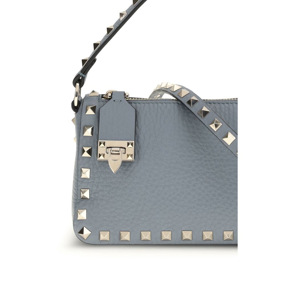 Valentino Garavani Garnet Calf Leather Shoulder Bag