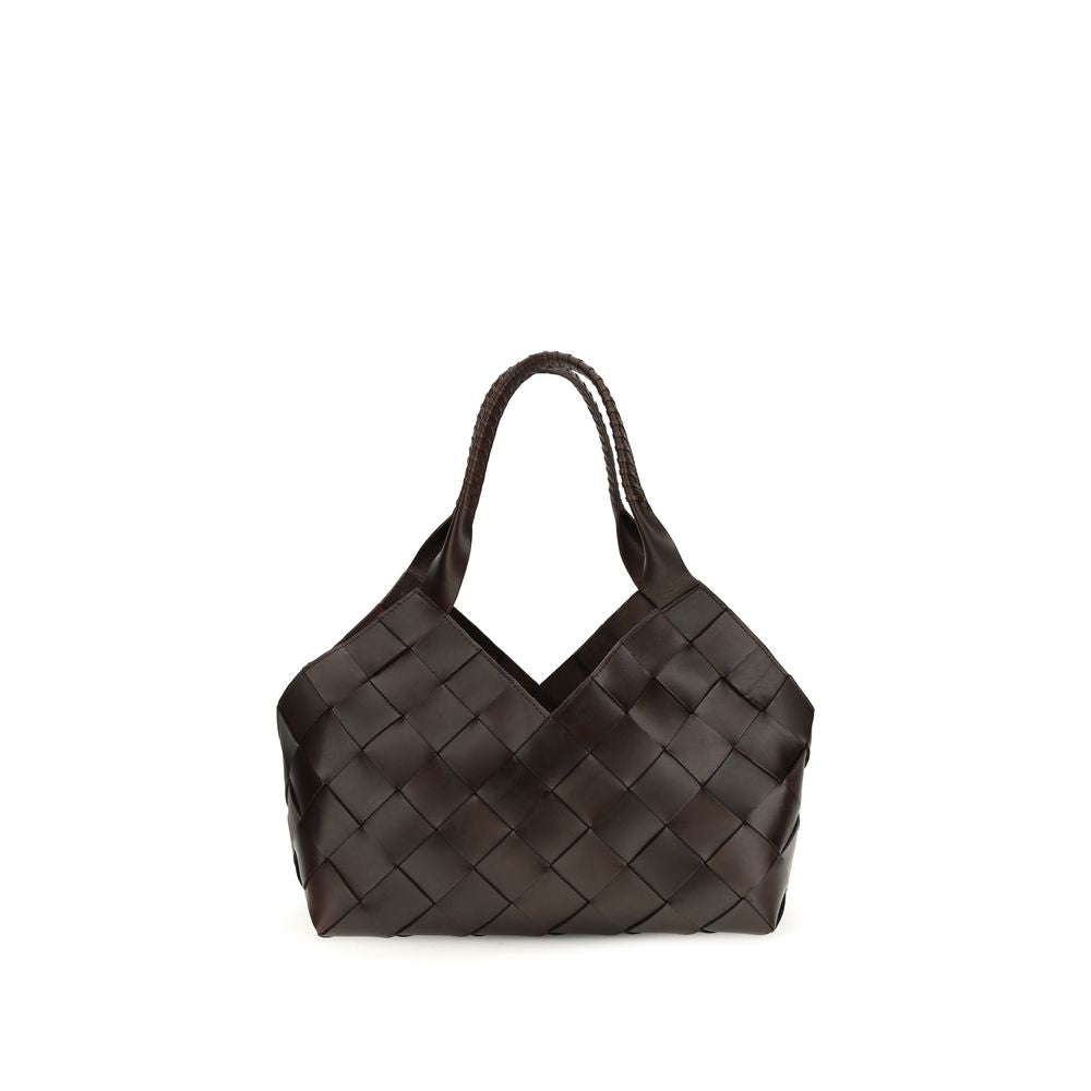 Dragon Diffusion Brown Calf Leather Shoulder Bag