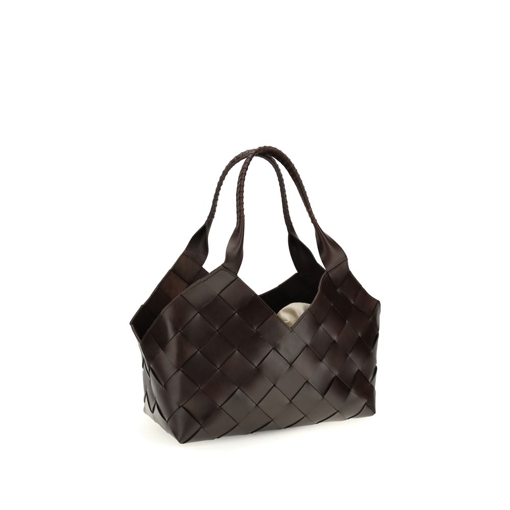 Dragon Diffusion Brown Calf Leather Shoulder Bag