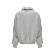 Miu Miu Gray Cotton Sweatshirt