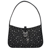 Michael Kors Black Fabric Handbag