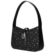 Michael Kors Black Fabric Handbag