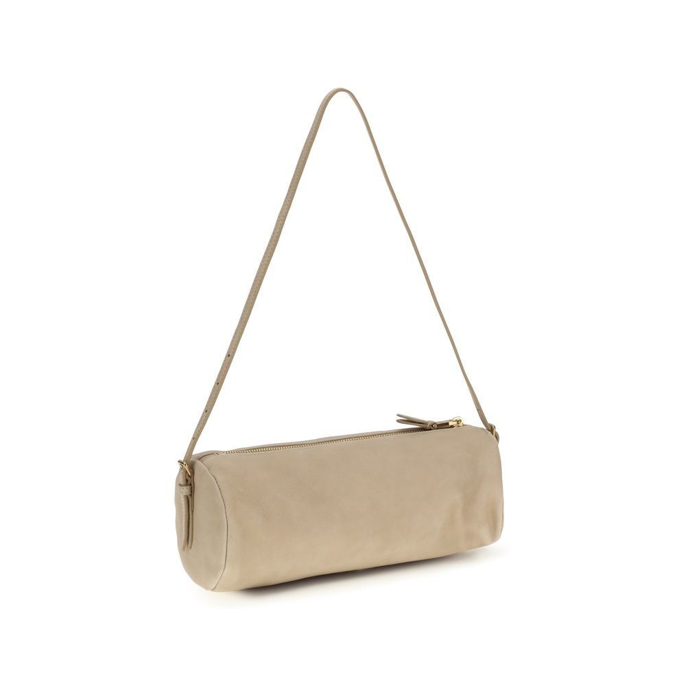 Miu Miu Beige Calf Leather Shoulder Bag