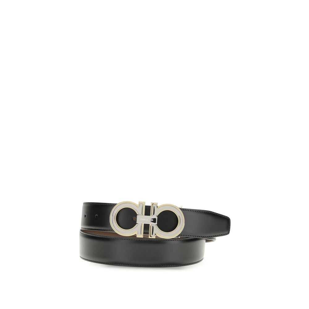 Ferragamo Multicolor Calf Leather Regular Belt