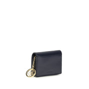 Ganni Black Recycled Leather Card Holder