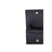 Ganni Black Recycled Leather Card Holder