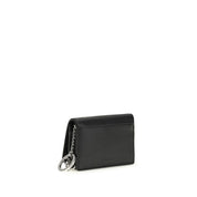 Ganni Black Polyester Card Holder