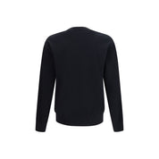 Laneus Black Cotton Sweatshirt