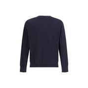 Laneus Blue Cotton Sweatshirt