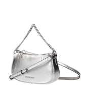 Michael Kors Silver Leather Handbag
