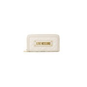 Love Moschino Beige Polyurethane Wallet