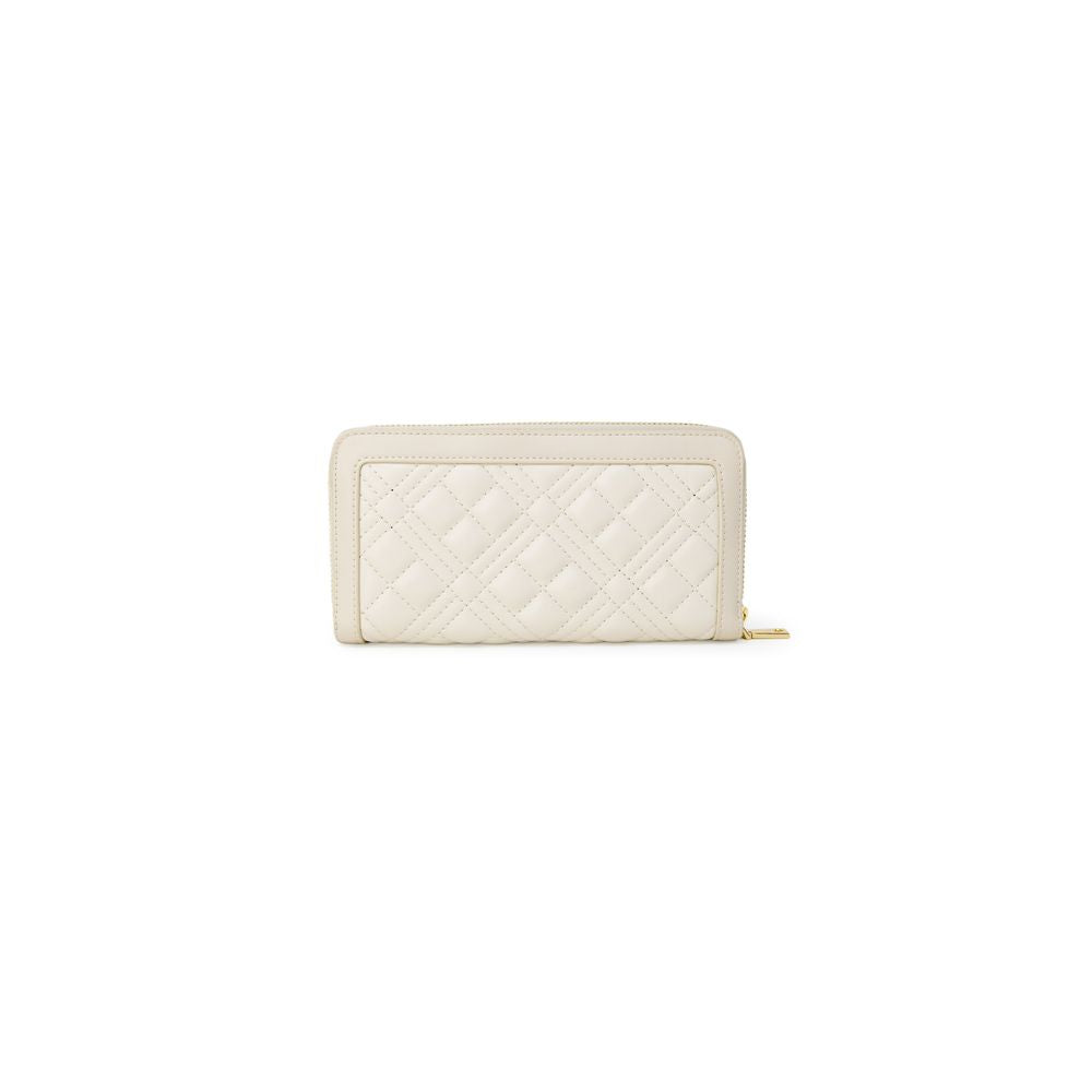 Love Moschino Beige Polyurethane Wallet