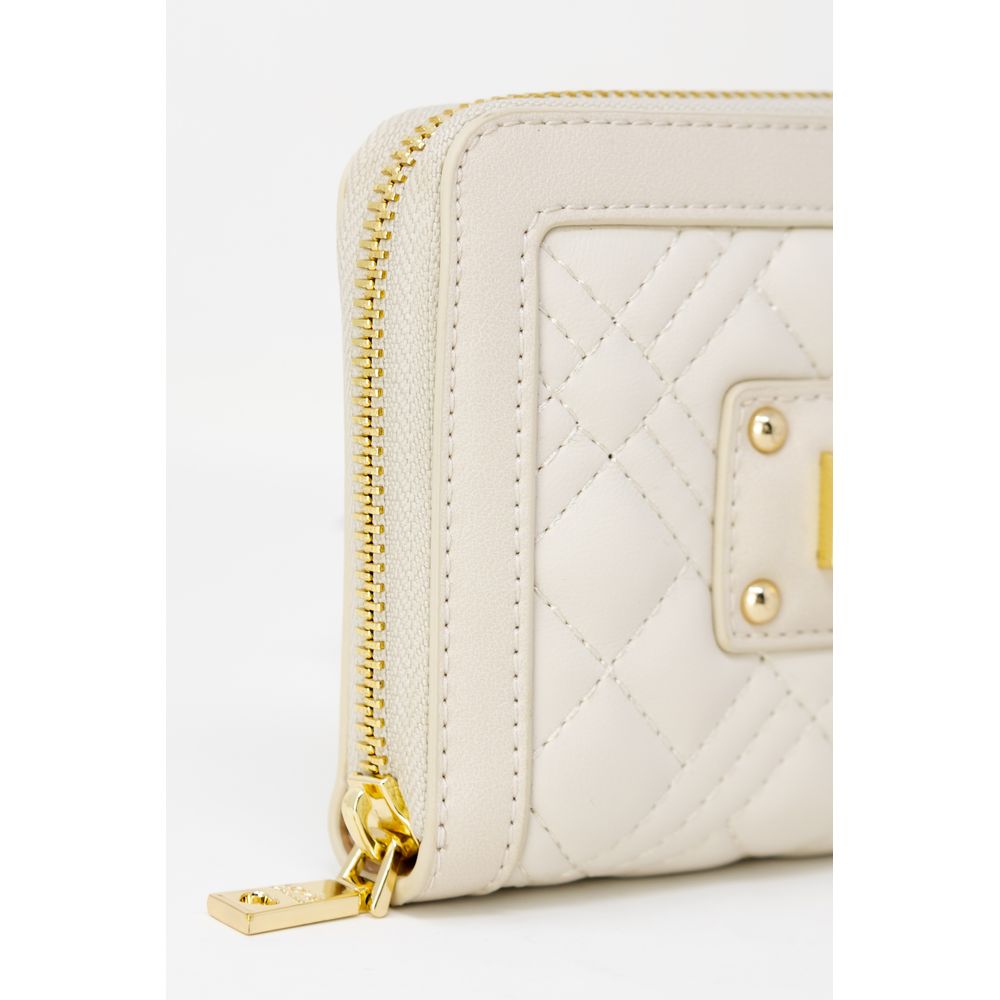 Love Moschino Beige Polyurethane Wallet