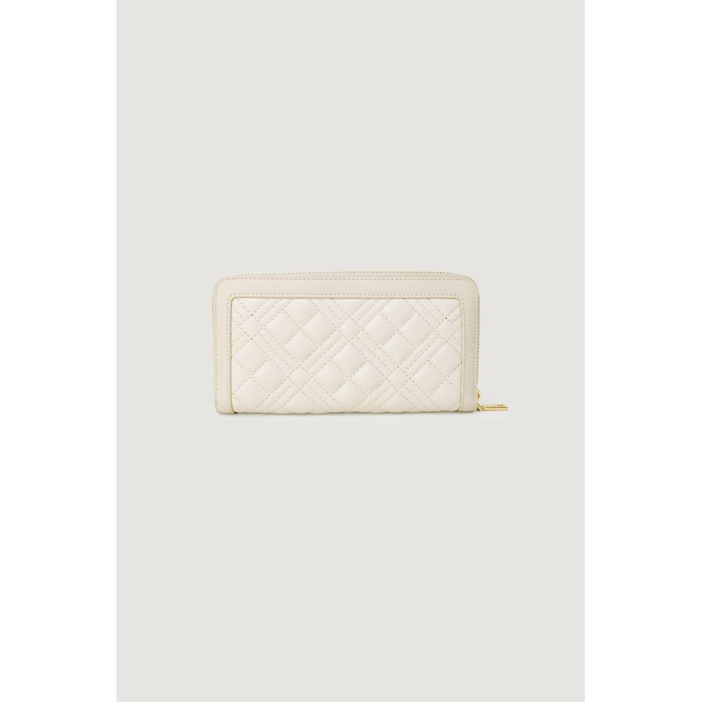 Love Moschino Beige Polyurethane Wallet