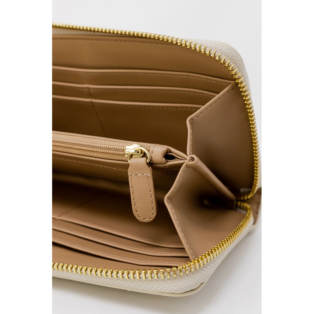 Love Moschino Beige Polyurethane Wallet