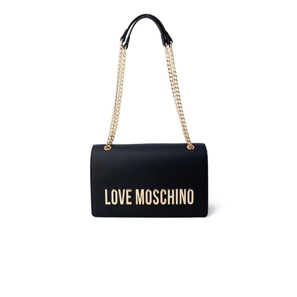 Love Moschino Black Eco-leather Handbag