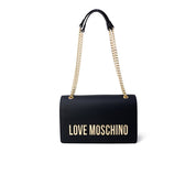 Love Moschino Black Eco-leather Handbag