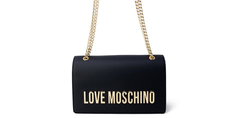 Love Moschino Black Eco-leather Handbag
