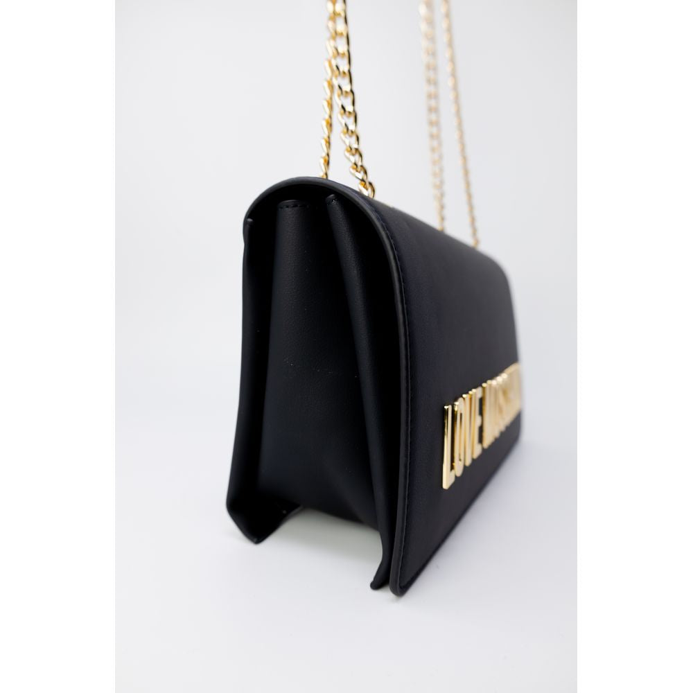 Love Moschino Black Eco-leather Handbag